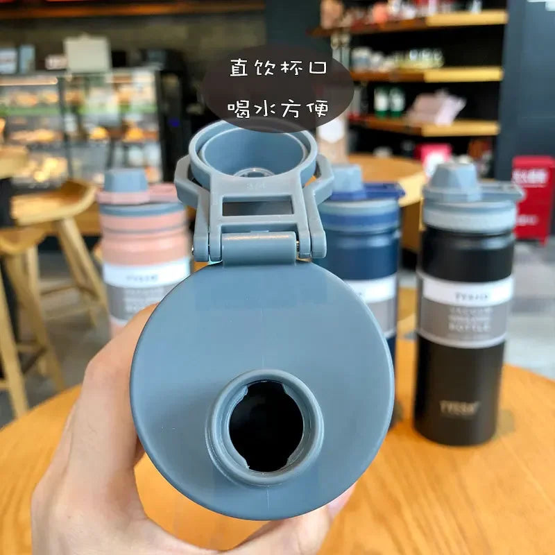 750ML Thermos Bottle Stainless Steel Vacuum Flask Insulated Water Bottle Travel Cup for Children Coffee Mug Termica