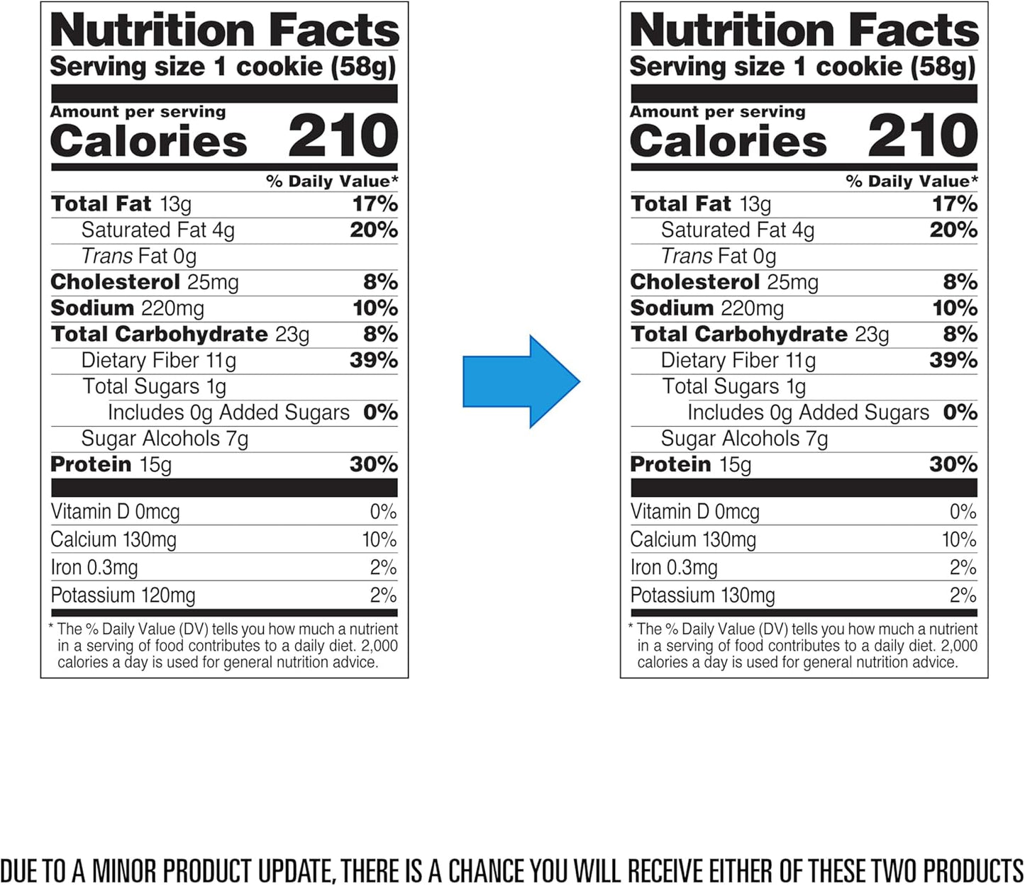 Nutrition Peanut Butter Protein Cookie, 15G Protein, 1G Sugar, 5G Net Carbs, Keto Friendly, High Protein, Low Carb; 12 Count