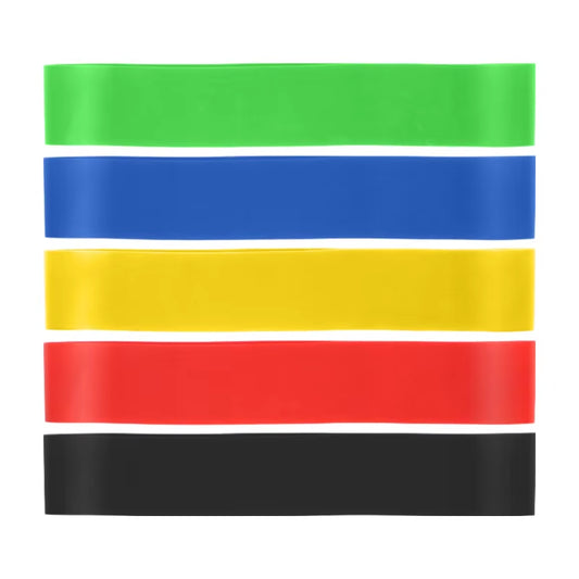 Yoga Rally Circle Resistance Bands Fitness Set Rubber Loop Strength Training Workout Expander Gym Equipment Elastic Portable
