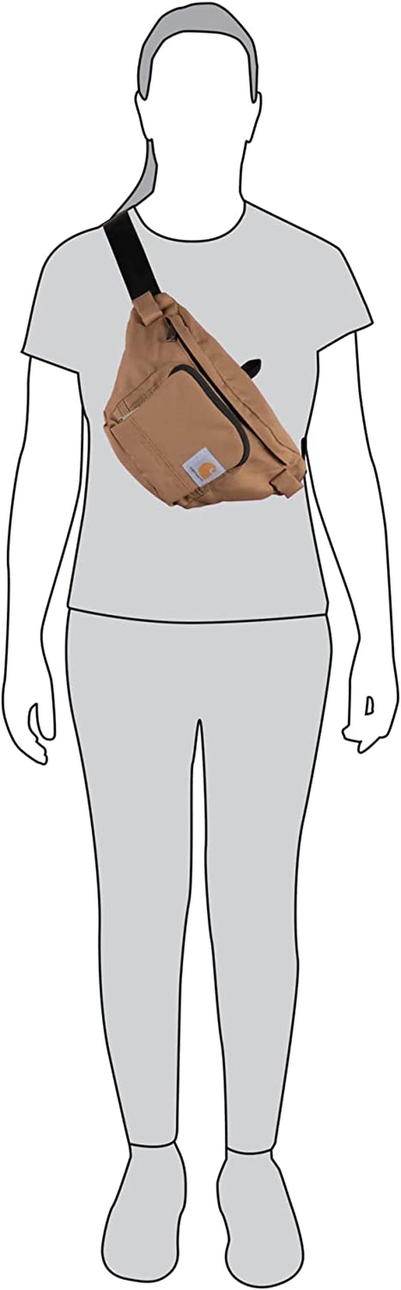 Unisex Waist Pack Brown One Size
